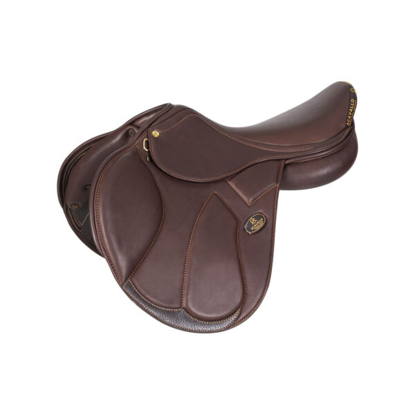 Sella da salto Acavallo mod. Modigliani con cuscini in LANA