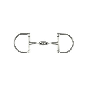 Filetto a D snodato curvo con olivetta