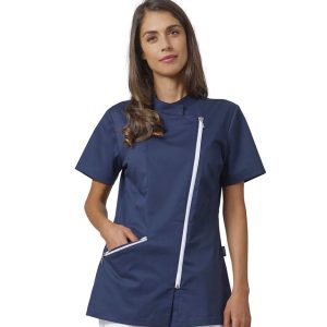 Zip elasticizzata Blu