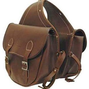 Bisaccia posteriore in cuoio modello Deluxe