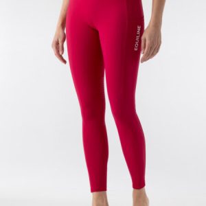 LEGGINGS EQUITAZIONE CILIEGIA DA DONNA GRIP AL GINOCCHIO Equiline