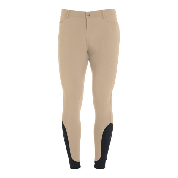 Pantaloni uomo slim fit grip con logo Equestro - immagine 2
