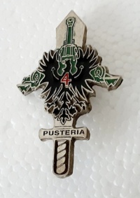 4° gruppo artiglieria pesante campale Pusteria