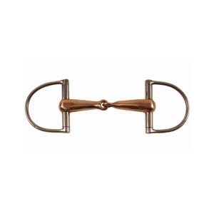 Filetto a D vuoto con imboccatura in rame