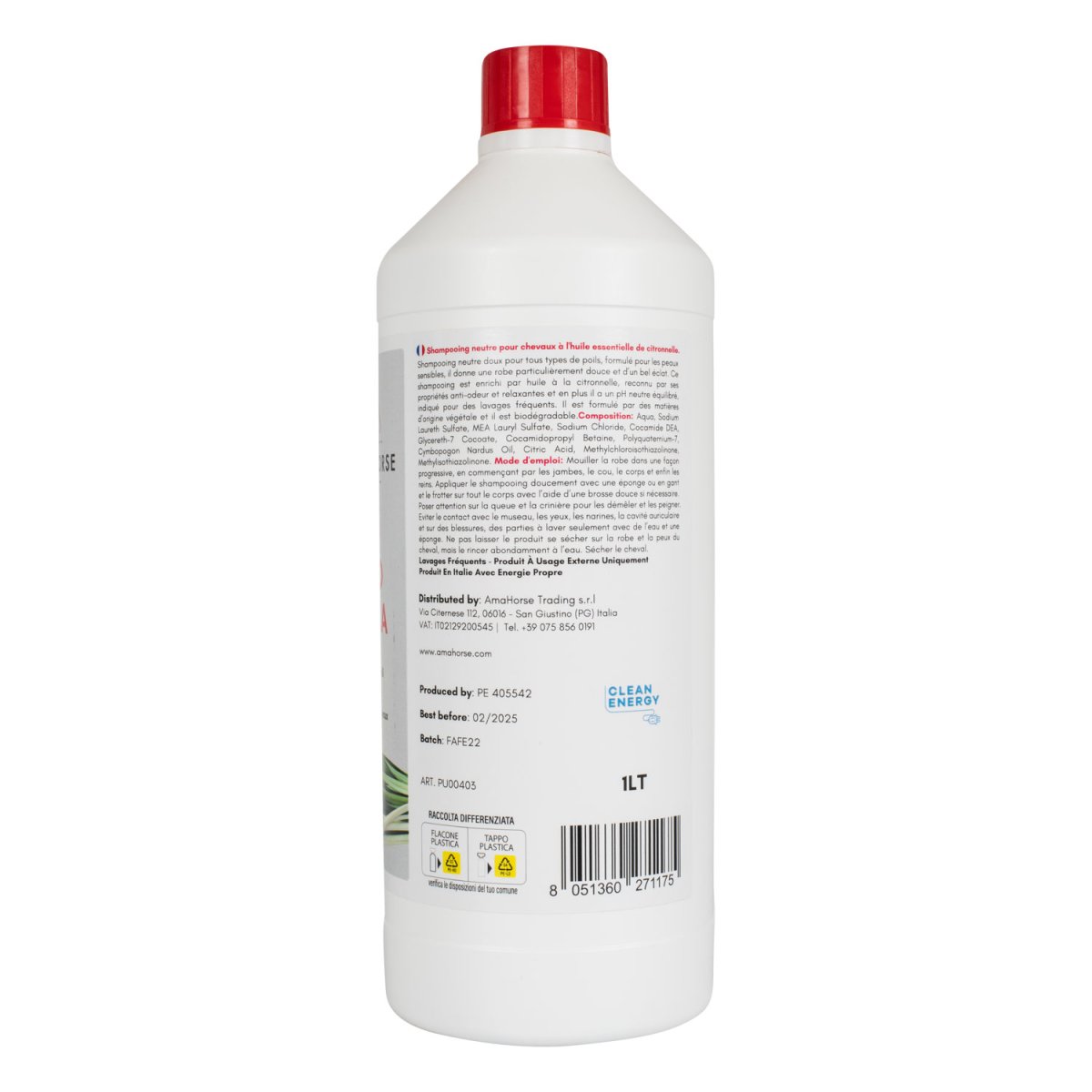 AMAGO SOAP SHAMPOO ALLA CITRONELLA (1 LT) - immagine 4