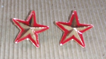 Stellette da grado per ufficiale comandante