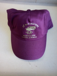 Berretto baseball 23° battaglione Castel di Borgo