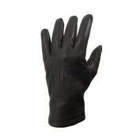 guanti in pelle con fodera interna