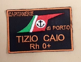 velcro nominale con gruppo sanguigno