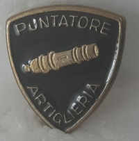 puntatore artiglieria