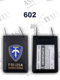 Portaplacca da collo art.602