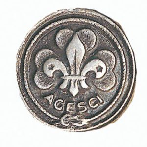 Promessa Agesci in metallo per giacca