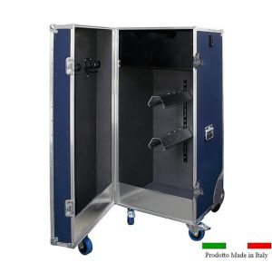 Baule per due selle inglesi 124x62x62 cm