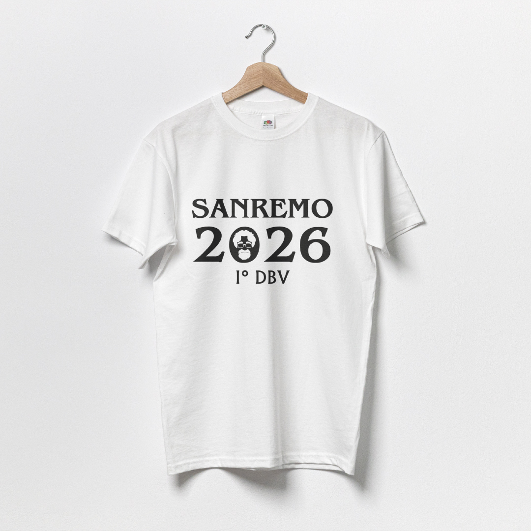 Maglietta Sanremo 2026 - immagine 4